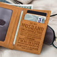 Men's For Husband Three-fold Crazy Horse Leather Men's Wallets