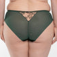 Samanta Ola Malachite Velvet Sheer Embroidered Brief Panty-1