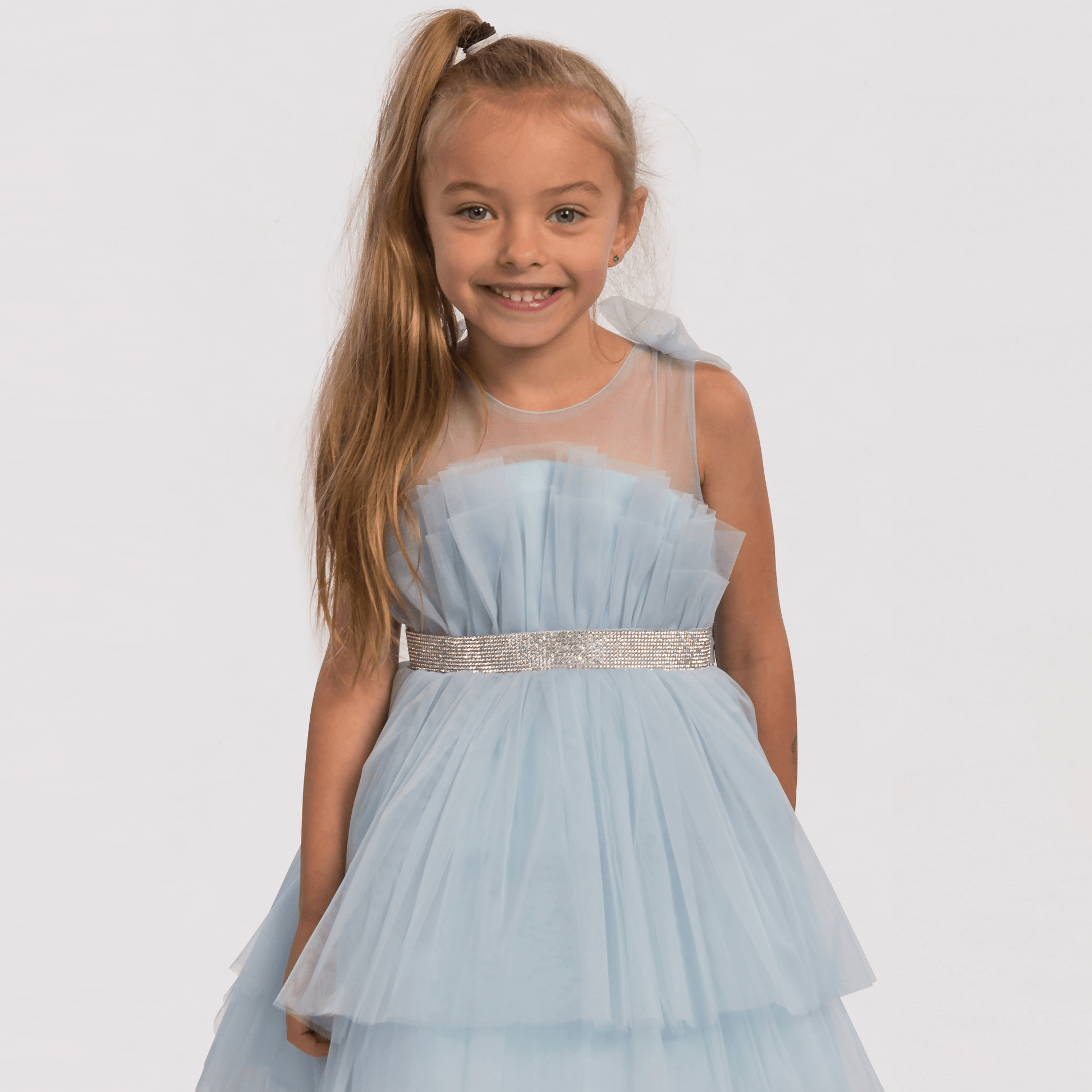 Brianna Blue Girls Formal Dress-4