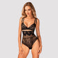 Obsessive Arienna Sheer Demi Cup Underwire Bra-4