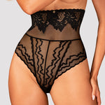 Sexy High Waist Peek-a-Boo Panty Obsessive Arienna-0