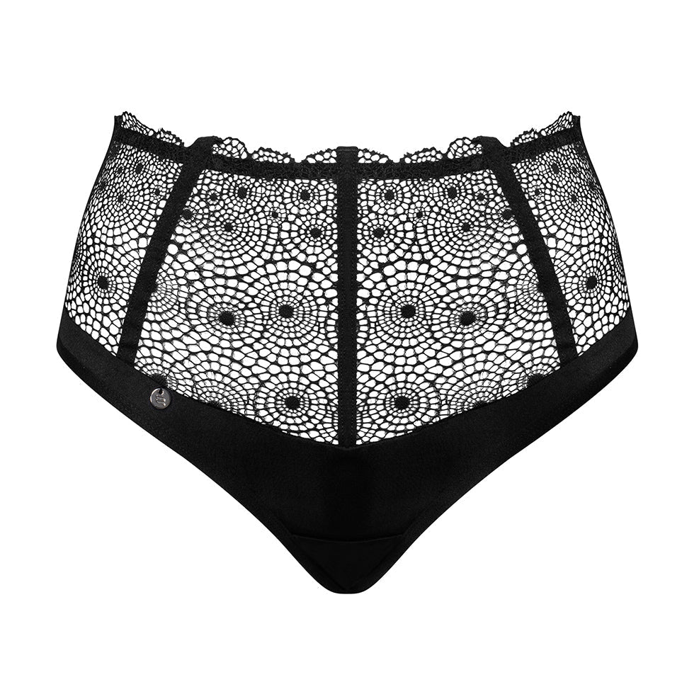 Obsessive Sharlotte Seductive Lace High Waist Panty-3