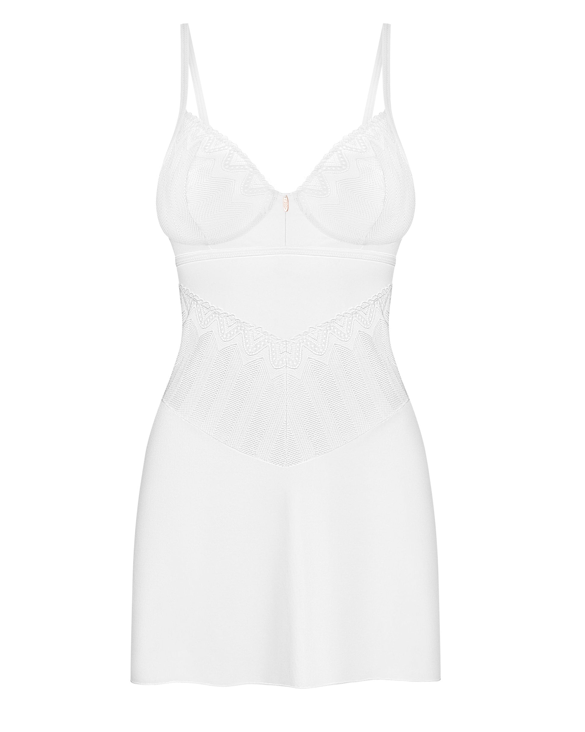 Obsessive Alissium Sheer Mesh Chemise & Thong Panty-3
