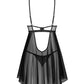 Obsessive Donarella Sheer Mesh Babydoll & String Panty-3