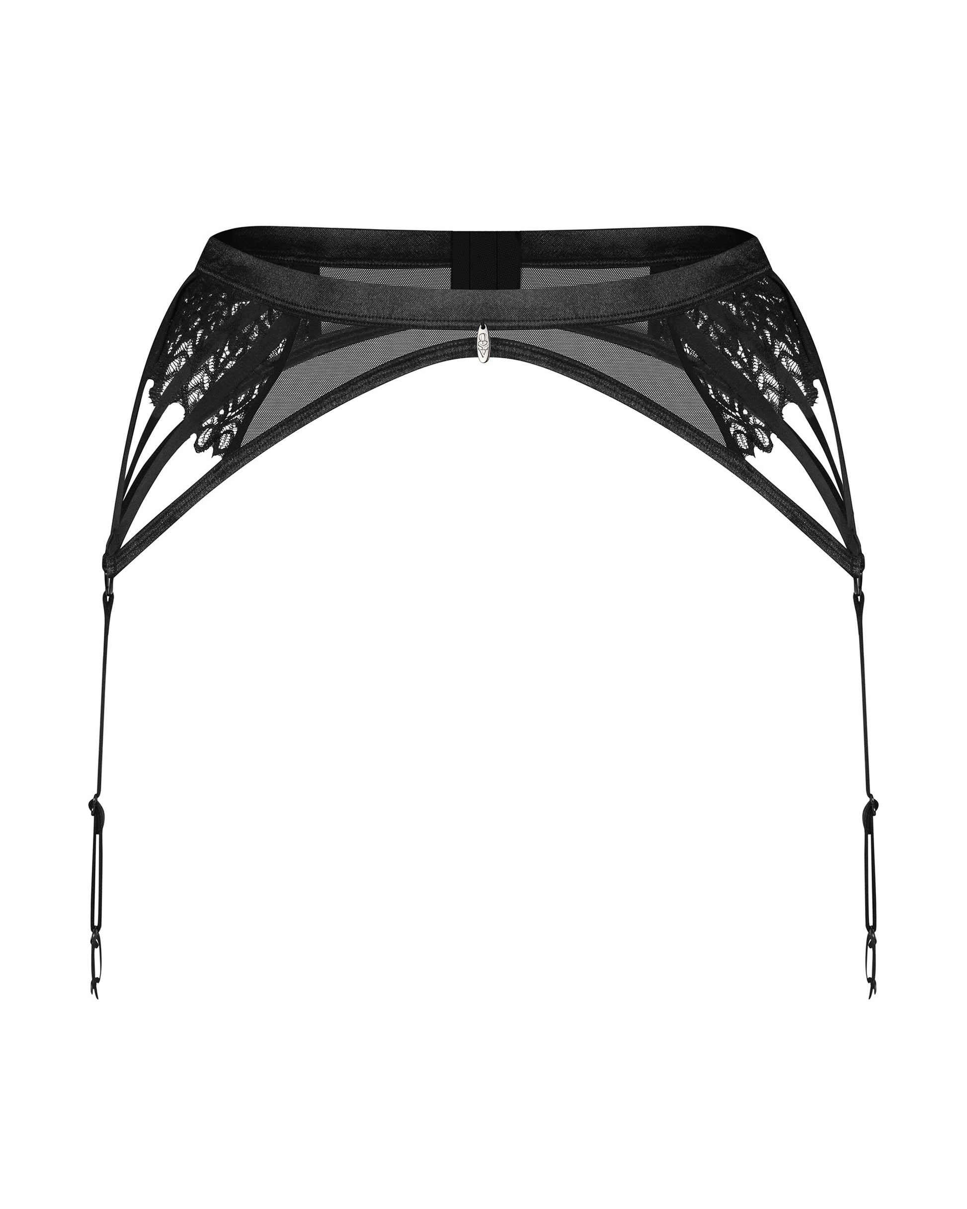 Obsessive Donarella Sexy Sheer Garter Belt-3