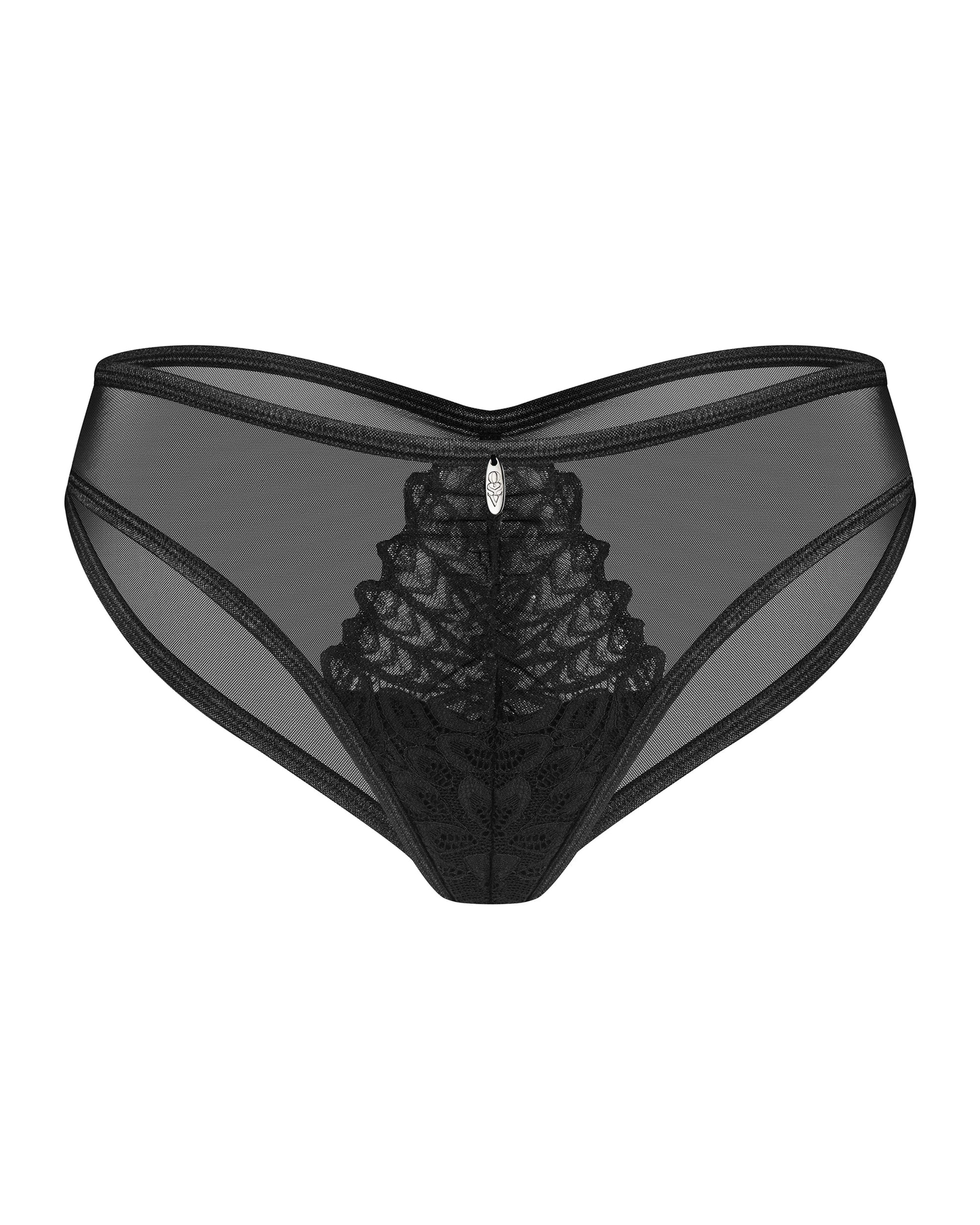 Obsessive Donarella Sheer Mesh Lace Bikini Panty-2