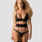 Obsessive Nutris Sheer Lace Garter Belt