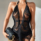 Low Cut Fringe Chemise