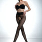 Amour Hip Lace 30 DEN Black Open Crotch Hipster Tights