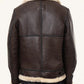 Classic Brown Sheepskin B3 Bomber Shearling Jacket