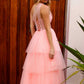 Nox Anabel P1400 Long Tiered Tulle Skirt Corset A-Line Ball Gown