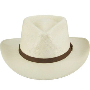 Scala Albuquerque - Genuine Panama Straw Fedora Hat