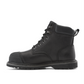 Kiwi Premium Black Action Leather 6" Steel Toe Waterproof Cap-Toe Work Boots [69700]