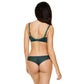 Gorteks Pamela Pine Green Sheer Mesh Balconette Bra