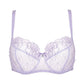Gorteks Pamela Lavender Sheer Mesh Balconette Bra-4