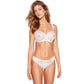 Sheer Mesh Balconette Bra Gorteks Pamela White-1