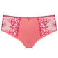 Samanta Perla Coral Sheer Mesh Tulle Embroidered Brief Panty-2