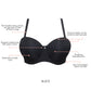 Elise Full Bust Strapless Bra - Black
