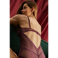 Gorteks Porto Aubergine Sheer Lace Body