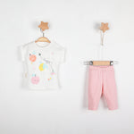 Happy Fruit Baby Girls Leggings Set - Farnelli