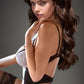 White and Black Lace and Mesh Chemise