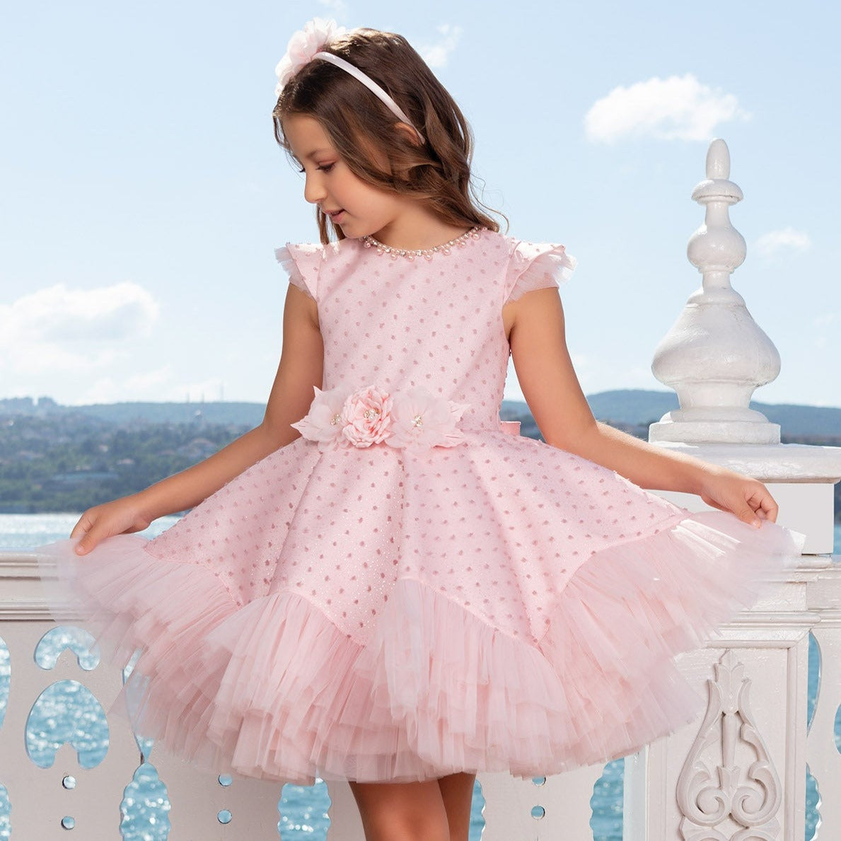 Spotlight Star Girls Formal Dress-5