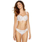 Gorteks Pamela White Semi Sheer Thong Panty-2