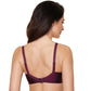 Sheer Mesh Balconette Bra Pamela Aubergine-1