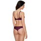 Semi Sheer Thong Panty Pamela Aubergine-4