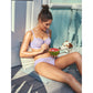 Gorteks Pamela Lavender Semi Sheer Bikini Panty