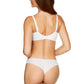 Gorteks Pamela White Sheer Mesh Balconette Bra-3