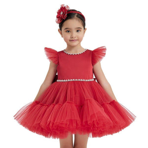 Frilly Fiona Girls Formal Dress - Farnelli