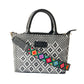 Panda Small Woven Crossbody Bag