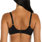 Emily Full Busted Unlined Non-Padded Wired T-Shirt Bra - Black