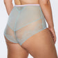 Kinga Pastellove Sheer High Waist Tulle Brief Panty-1
