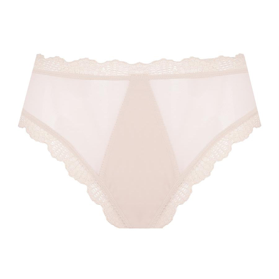 Unikat Pauletta Sheer Mesh High Cut Thong Panty-2