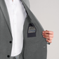 Performance Blazer // Heather Light Grey