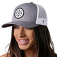 Phoenix Trucker Hat  |  White Patch PHX X Snapback