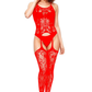 Seamless Lace Chemise with Garters
