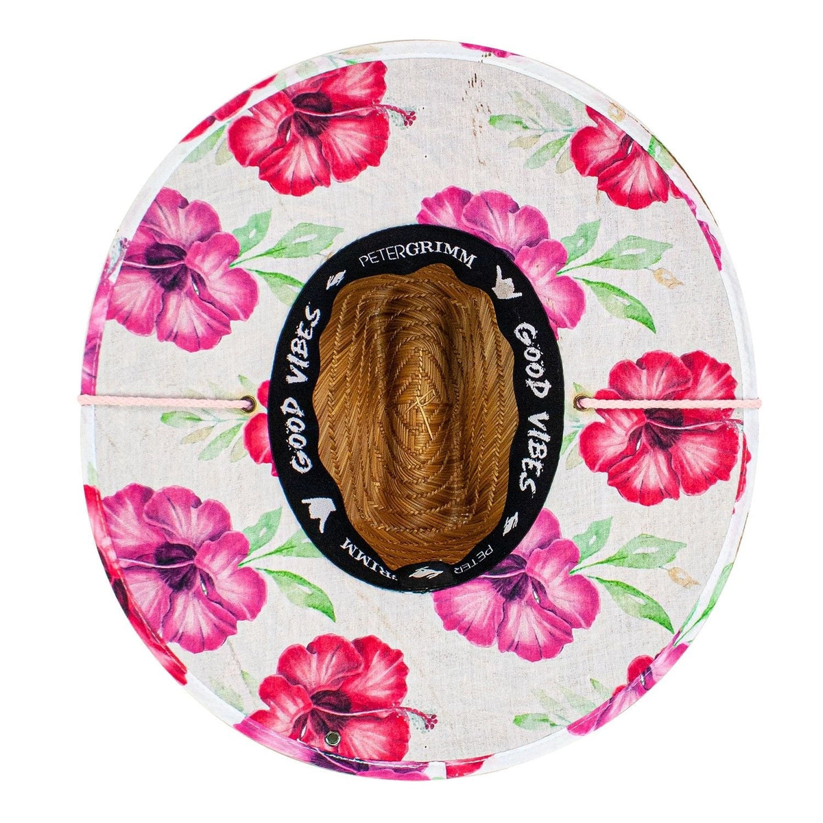 Peter Grimm Prima straw lifeguard hat by HatCountry with a wide brim and natural woven texture