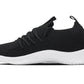 CALTO - Q132 - 2.4 Inches Taller (Black/White Sole) - Ultra Lightweight Sneakers