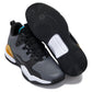 CALTO - Q392 - 3 Inches Taller (Gray/Orange) - Basketball High-Top Sneakers