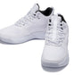 CALTO - Q394 - 3 Inches Taller (White/Black) - Basketball High-Top Sneakers