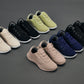 CALTO - Q405 - 2.4 Inches Taller (Pale Lime) - Ultra Lightweight Knitted Sneakers