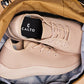 CALTO - Q403 - 2.4 Inches Taller (Salmon) - Ultra Lightweight Knitted Sneakers