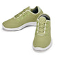 CALTO - Q405 - 2.4 Inches Taller (Pale Lime) - Ultra Lightweight Knitted Sneakers