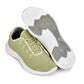 CALTO - Q405 - 2.4 Inches Taller (Pale Lime) - Ultra Lightweight Knitted Sneakers