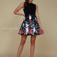 CLEARANCE - Nox Anabel Q606 Floral Print Design Dress (Size XL)
