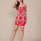 Nox Anabel Q839 Short Off the Shoulder Beaded Cocktail Dress