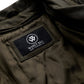 Whet Blu NYC Queens women's army green fashion moto leather jacket front view